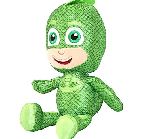 PJ Masks Gecko | Penzoloni Peluche | Bambola di Pezza | 35 cm
