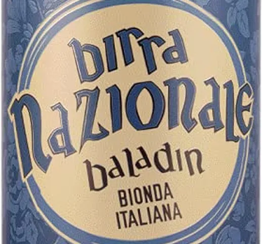 Birra Artigianale BALADIN NAZIONALE- ITALIAN ALE CON BERGAMOTTO E CORIANDOLO - 6.5% - LATT...