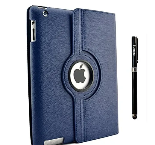 inshang Custodia Cover Compatibile con iPad Custodia iPad 2 iPad 3 iPad 4 Cover iPad, Rota...