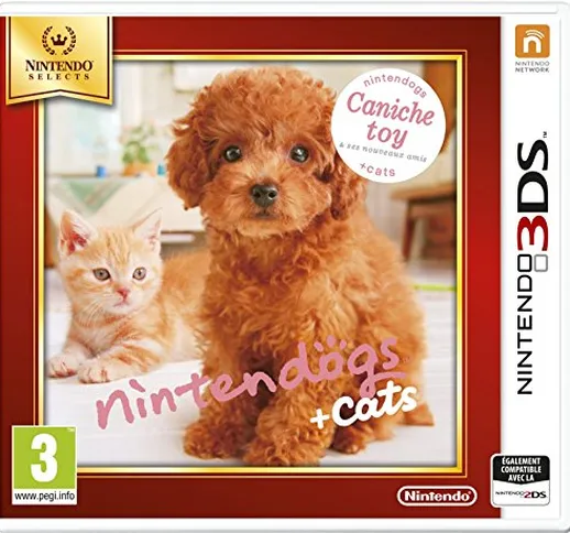 Nintendogs + cats Caniche Toy & ses nouveaux amis - Nintendo Selects - [Edizione: Francia]