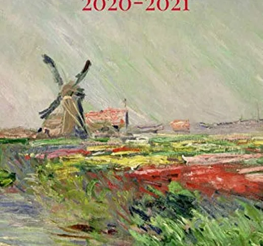 Diary 2020 2021: Claude Monet July 2020 to August 2021 Monthly Week to View Academic Plann...