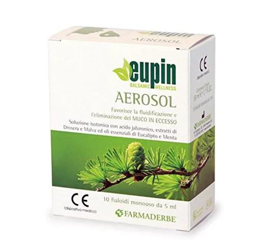 Eupin Aerosol 10 fialoidi monouso da 5 ml