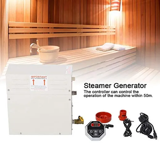 Filfeel Riscaldatore per Sauna, generatore di Vapore a Vapore per Sauna da Bagno Elettrico...