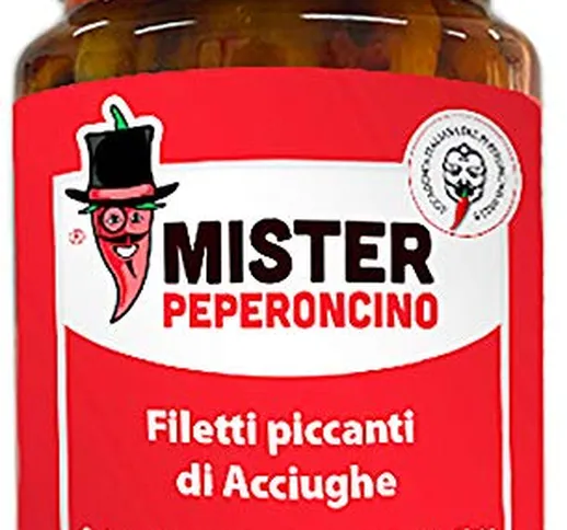 Filetti Piccanti di Acciughe (100 gr) - Mister Peperoncino