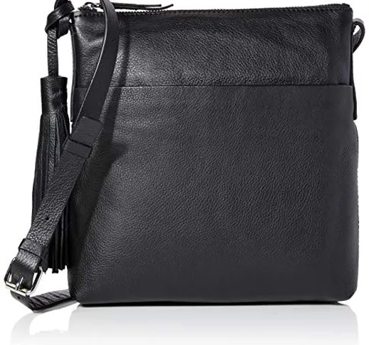 Clarks Topsham Shine - Borsa a tracolla da donna, 1 x 1 x 1 cm, Nero (Nero (Black)), 1x1x1...