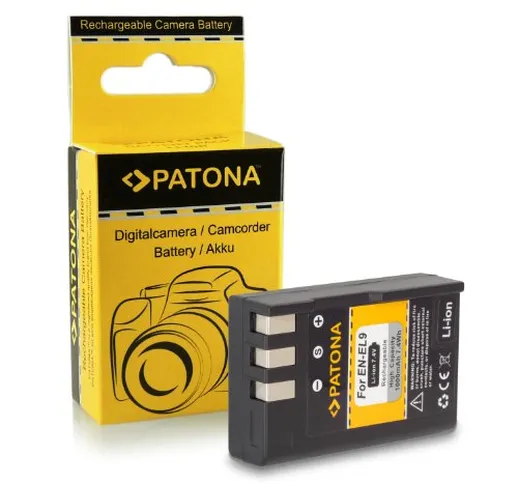 Batteria EN-EL9 / EN-EL9a per Nikon D40 | D40x | D60 | D3000 | D5000