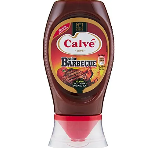 Calvé - Salsa Barbecue - 4 confezioni da 285 g (250 ml) [1140 g, 1000 ml]