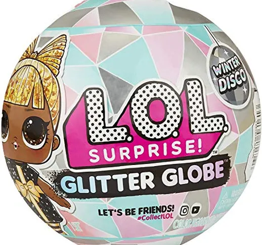 LOL Surprise Globe Glitter 561606E7C 8 sorprese, One Random