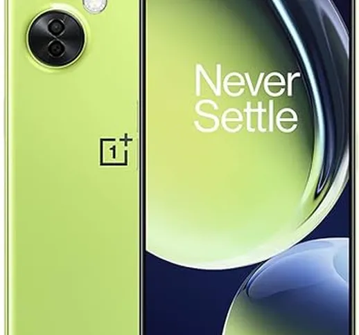 OnePlus Nord CE 3 Lite 5G, 8GB RAM 128GB, Smartphone senza SIM con Tripla Fotocamera da 10...