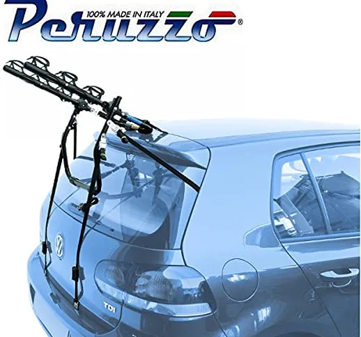 PORTABICI POSTERIORE AUTO 3 BICI COMPATIBILE CON KIA SPORTAGE 5P 16 - 18 PORTA BICI TRASPO...