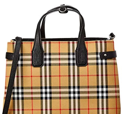 BURBERRY borsa a mano con tracolla donna 40769531 BANNER MEDIA in pelle check vintage