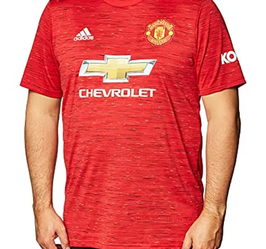 adidas Manchester United Stagione 2020/21 MUFC H JSY Maglietta per Prima Divisione, Unisex...