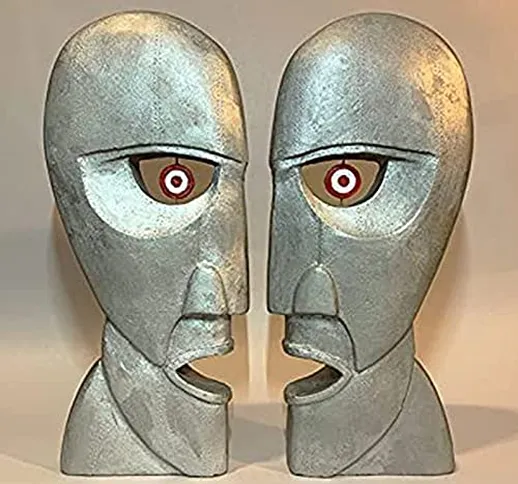 Division Bell Pink Floyd - Teste di scultura in resina, ideali come regalo per gli amanti...