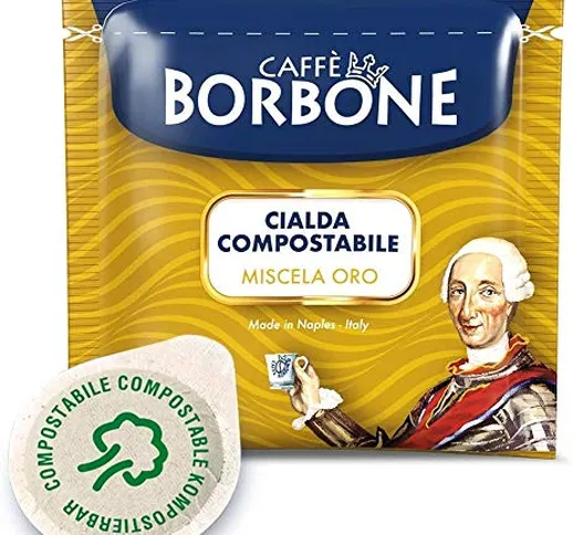 Borbone Cialde Caffe Oro Filtro in Carta 44Mm, Originale, 150 Unità