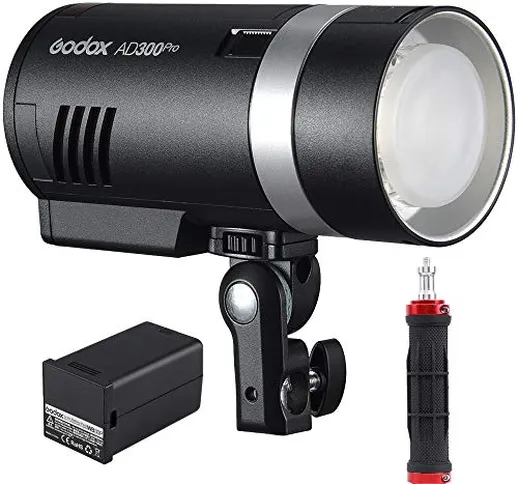 Godox AD300Pro TTL - Monolight flash da esterno 300 W 2,4 G TTL Flash stroboscopico 1/8000...