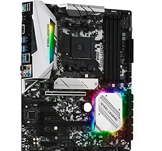 MKIOPNM Scheda Madre Scheda Madre Fit for ASRock B450 Steel Legend USB3.0 M.2 SSDAM4 DDR4...