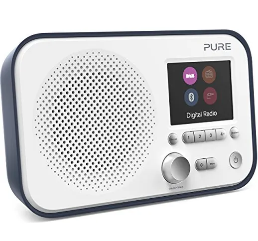 Pure Elan BT3 Radio digitale (DAB/DAB+ ed FM, Bluetooth, 2.8-Pollici-display a colori) Sla...