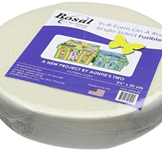 Bosal in-R-Form Unico fusibili Schiuma Stabilizzatore-2,25 Pollici x 20yd