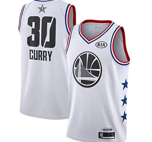 canottejerseyNBA Stephen Curry Golden State Warriors #30, Basket Jersey Maglia Canotta, Sw...