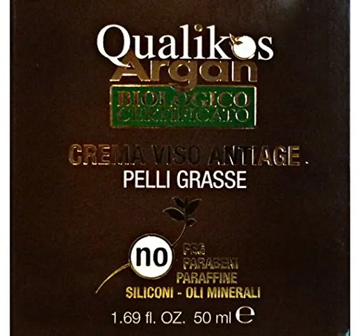 Qualikos Viso Argan Bio Antiage Pelli Grasse - 150 gr