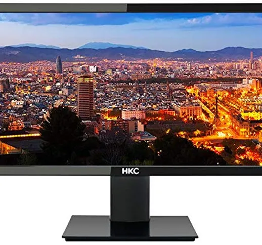 HKC MB24S1 Full HD Monitor 24 pollici (VGA, HDMI, VA Panel, 1920 x 1080 Pixel, 60 Hz) nero