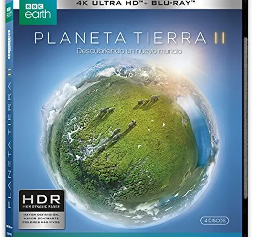 Planeta Tierra II - 4K (combo 2 UHD + 2 BD)