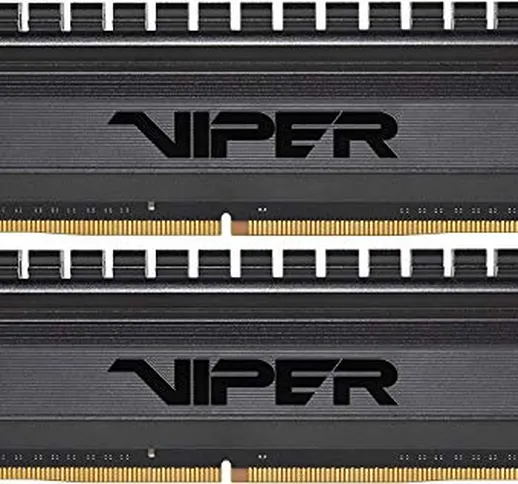 Patriot Viper Blackout RAM Series DDR4 32GB (2 x 16GB) 3200MHz C16 Kit di Memoria Gaming X...