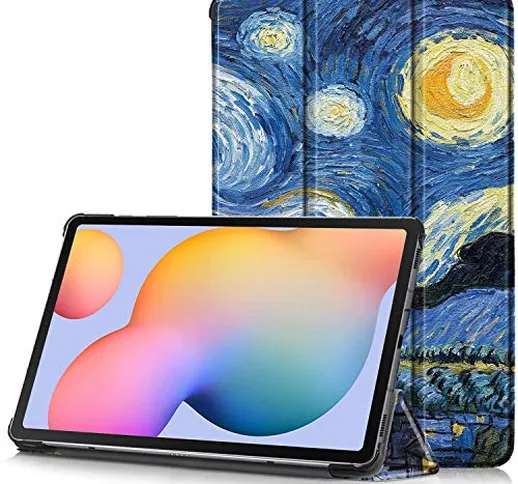 TTVie Cover per Samsung Galaxy Tab S6 Lite, Custodia Ultra Sottile e Leggero con Funzione...