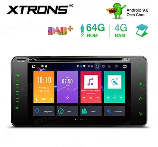 AUTORADIO 6.95" XTRONS Android 9 per Toyota RAV4 Prado Corolla Vios 64GB 4GB