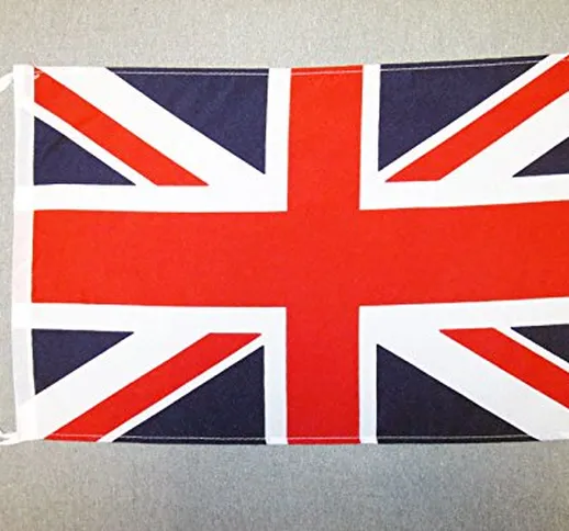 AZ FLAG Bandiera Regno Unito 45x30cm - BANDIERINA Britannica – Inglese – UK 30 x 45 cm cor...