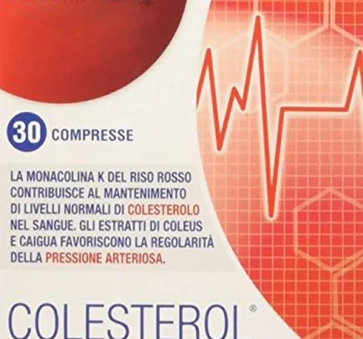 Act Colesterol Plus, Integratore Alimentare, 30 comprese, 400 mg