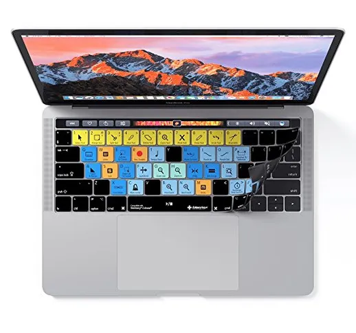 Cover per tastiera per Apple MacBook Pro con Touch Bar - Scorciatoie e protezione