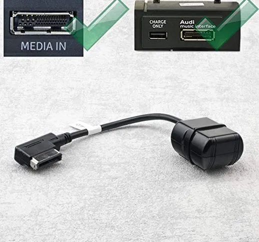 Bluetooth Cavo Adattatore Audi con Ami es. A5 A6 A7 A8, VW con MDI (in media) ad es. Golf...