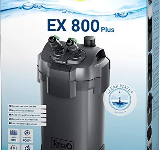 Tetra Ex 800 Plus Set Filtro Esterno per Acquari