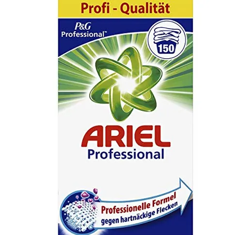 Ariel Professional - Detersivo in polvere per bucato in polvere, 9,75 kg, 150 lavaggi