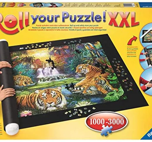 Ravensburger Roll your Puzzle XXL - tappetino per puzzle con un massimo di 3000 pezzi, tap...