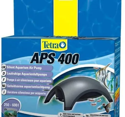 Tetra APS 400 Pompa per Acquari di 250-600 L, Aeratori Silenziosi e Potenti, Antracite
