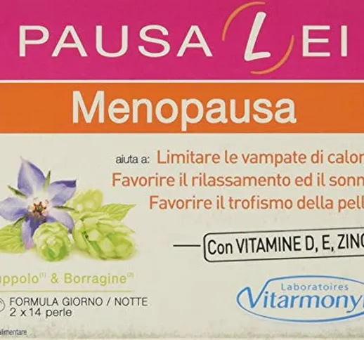 Vitarmonyl Integratore Alimentare Pausalei Menopausa, 2 x 14 Perle