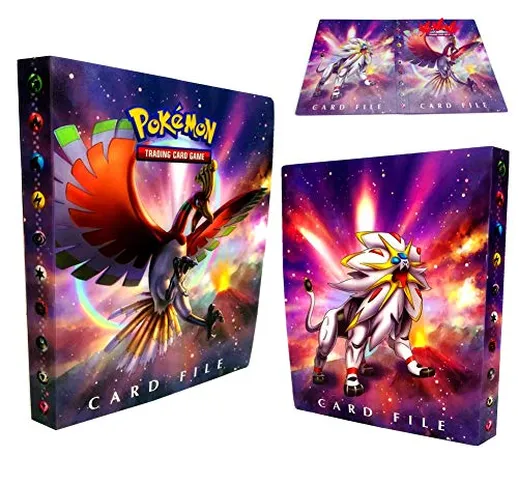 Raccoglitore porta carte Pokemon, album Pokemon Cards GX EX Trainer, album di carte da col...