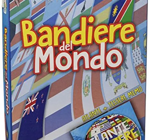 Bandiere del mondo. Atlante. Con tessere memo