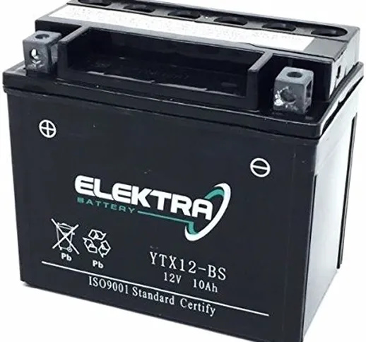 MIM Distribution Batteria Elektra YTX12-BS per Honda FES Foresight (MF04/MF05) 250 1997-20...