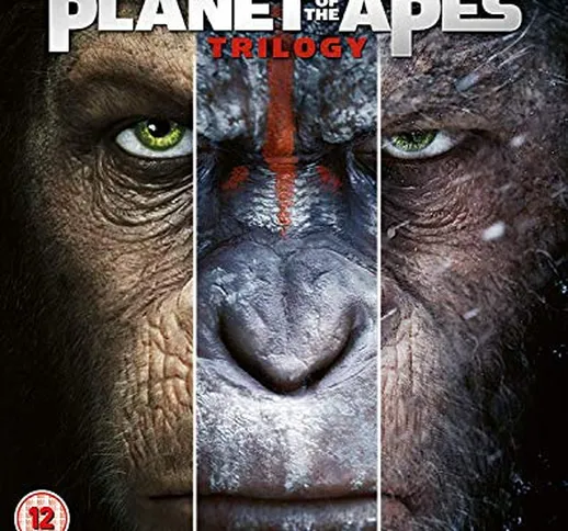 Planet Of The Apes Trilogy Boxset 4K Ultra-HD [Blu-ray][Edizione: Regno Unito]