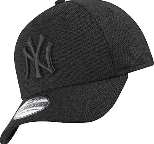 New Era York Yankees 39thirty Flexfit cap Stretch Diamond Black - M - L