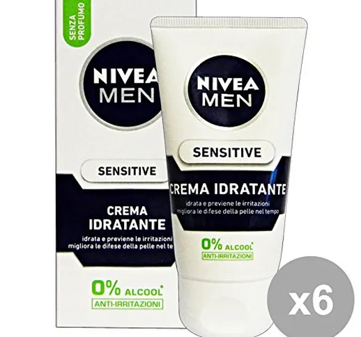 NIVEA Set 6 Men Crema Idratante Sensitive 75 Ml. 88818 Profumi