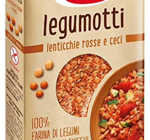 Barilla - Legumotti Lenticchie Rosse e Ceci - Ricchi di Proteine e Fibre - Senza Glutine -...