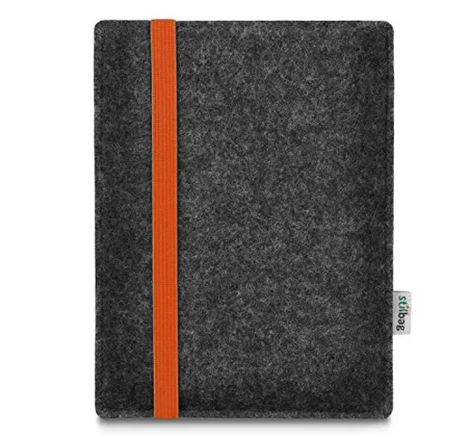 Stilbag e-reader borsa LEON per PocketBook InkPad 3 | Feltro di lana antracite - elastico...