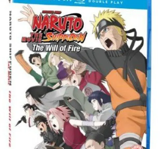 Naruto Shippuden Movie 3: The Will Of Fire Blu-Ray / Dvd Combo Pack - Limited Edition [Edi...