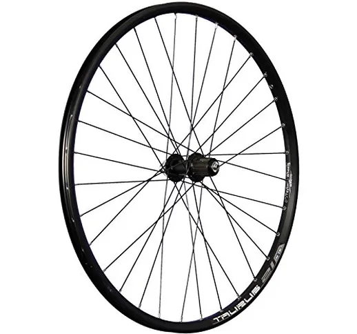 Taylor-Wheels 27,5 Pollici Ruota Posteriore Bici Taurus 7-10 Vel. XT 584-21 Nero