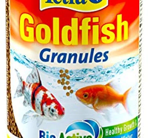 Tetra Goldfish Granules, Mangime in granuli galleggianti per Pesci Rossi e Altri Pesci d'A...