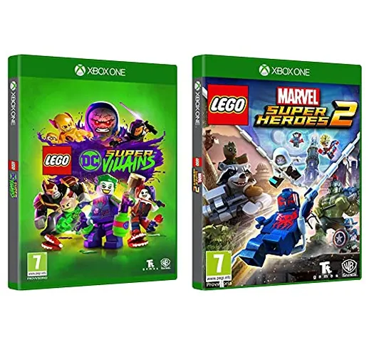 Xbox One Lego Dc Super Villains & Lego Marvel Super Heroes 2 -